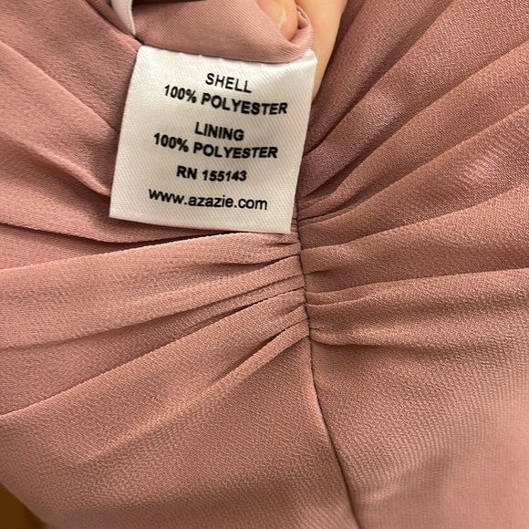 Azazie Justina A-Line Sweetheart Neckline Chiffon Ankle-Length Dress - Picture 9 of 14